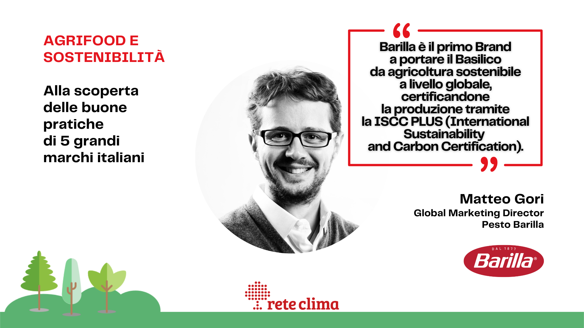 Le Buone Pratiche Dell'agrifood Italiano: Matteo Gori | Rete Clima