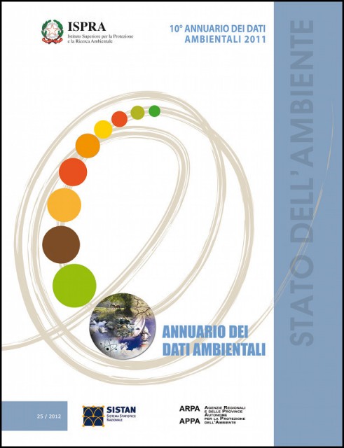 ISPRA: presentato l’annuario dei dati ambientali 2011 (Rapporto 25/2012)